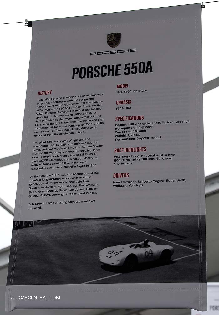 Porsche 550A sn-550A-0101 1956 Rennsport VI 2018