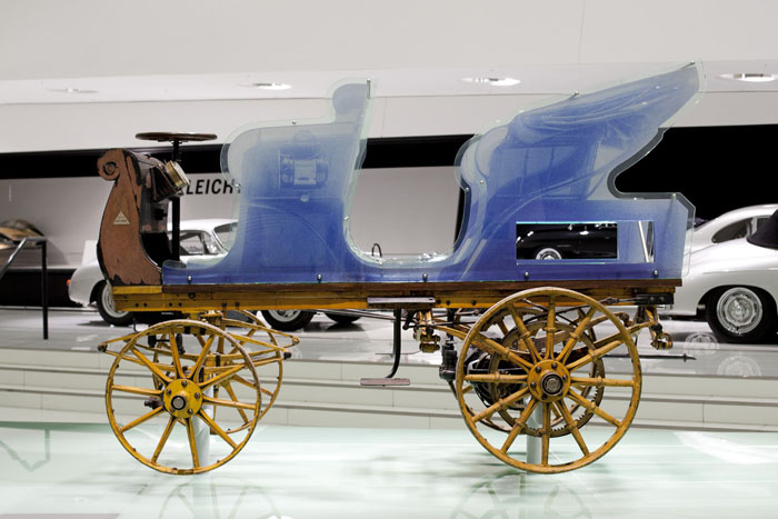 Porsche Egger-Lohner electric vehicle, C.2 Phaeton model 1898